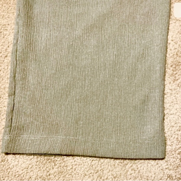 🌴 Chicos NWT Travelers No Tummy Straight Leg Linen type Pants Green Size 2R, 12 - Picture 4 of 4